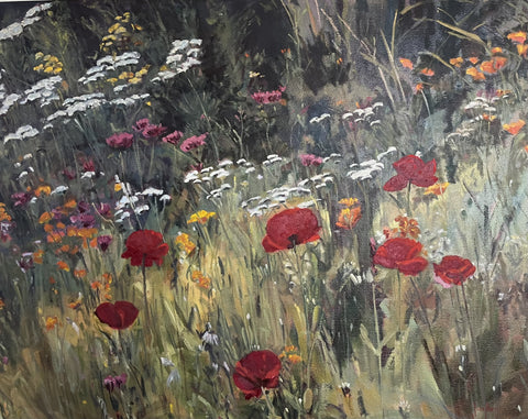 Northwest Garden - Oil Paintings by artist John Horejs