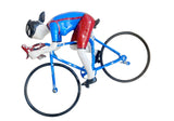 Cyclist (Female) - Mixed Media Sculpture by artist Ancizar Marin