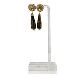 Earrings #82 - Bronze and Tiger Eye Jewelry by artist Komala Rohde