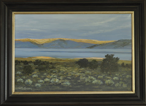 Shadow of the Sierras - oil on canvas  by artist Donald Britton