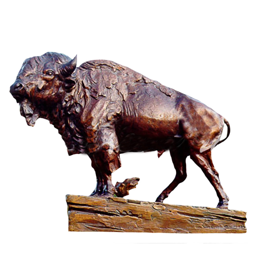 Buffalo - Bronze Sculptureby artist Gary Lee Price – Xanadu Gallery