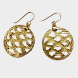 Komala Rohde - "Earrings #65 - Coins Japanese"