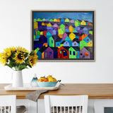 maria poroy - "Tiny Houses on the Hillside"