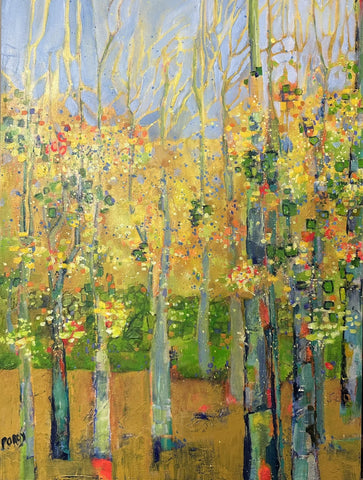 maria poroy - "Amber Canopy"