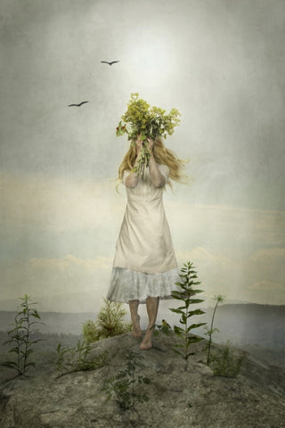 The Herbalist - Photo Collage Print (Unframed) Photography by artist Elisabeth Ladwig