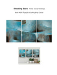 Lynn Welker - "Shooting Stars Triptych"