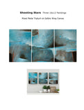 Lynn Welker - "Shooting Stars Triptych"