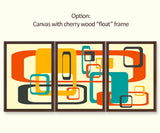 Jean-Luc Desreumaux - ""Carré d'As" (Square Aces) framed triptych numbered limited Edition"