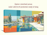 Jean-Luc Desreumaux - "Mid century Modern house No1 numbered limited edition"