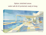 Jean-Luc Desreumaux - "Mid century Modern house No2 numbered limited edition"
