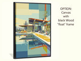 Jean-Luc Desreumaux - "Mid century Modern house No3 numbered limited edition"