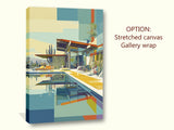 Jean-Luc Desreumaux - "Mid century Modern house No3 numbered limited edition"