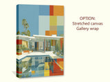 Jean-Luc Desreumaux - "Mid century Modern house No1 numbered limited edition"