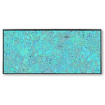 Jean-Luc Desreumaux - ""Blue Reflections" (at the pool) framed numbered limited edition"
