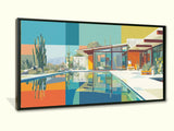 Jean-Luc Desreumaux - "Mid century Modern house No1 numbered limited edition"