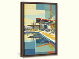 Jean-Luc Desreumaux - "Mid century Modern house No3 numbered limited edition"