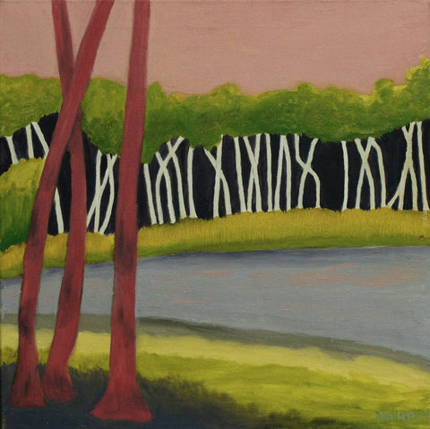 MARY L MURPHY - "Trees at Myakka River, Florida"