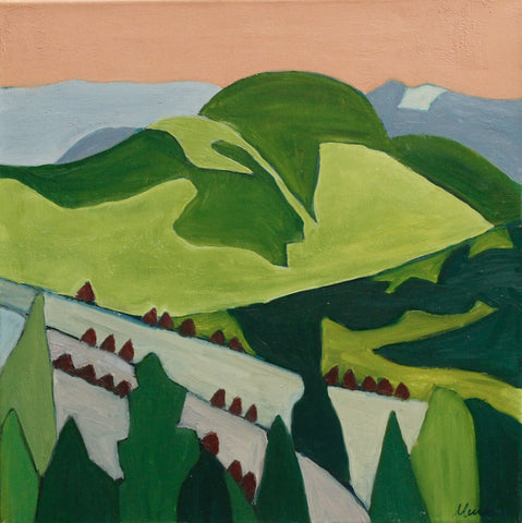 MARY L MURPHY - "Montana Mountains"