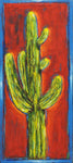 Saguaro Electric - Mixed Media Collage by artist Dave Newman