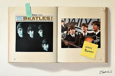 Early Beatles - Giclee on canvas Giclee by artist J. Scott Nicol