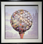 Swing of Things - Handcrafted Collage Edition Print by artist Leonardo Studios