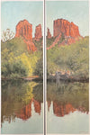 Sedona Morning Reflections - Oil Paintings by artist John Horejs