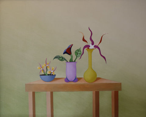 Alphonse Lane - "Surreal Bouquet In Three Vessels"