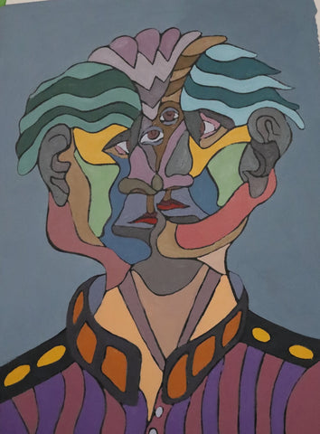 Alphonse Lane - "Confused Man, After Picasso"