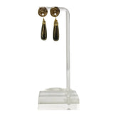 Earrings #99 - Bronze and Pyrite Jewelry by artist Komala Rohde