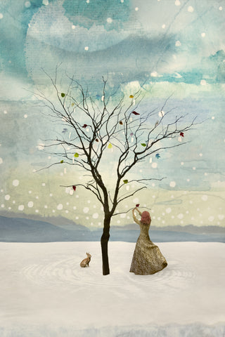 The Wishing Tree - Photo Collage Print (Unframed) Photography by artist Elisabeth Ladwig