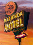 Hacienda Motel - Acrylic Paintings by artist James Gucwa