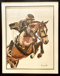Equestrian Elegance - Handcrafted Collage Edition Collage by artist Leonardo Studios