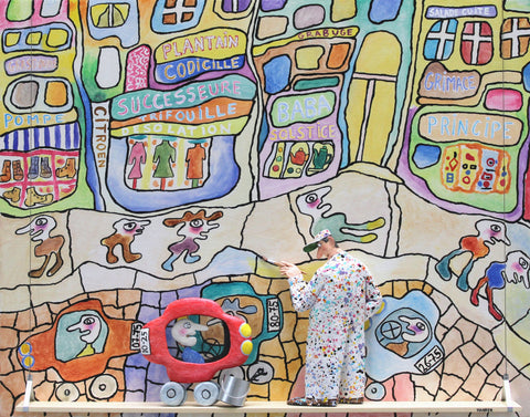 Stephen Hansen - "Baba Solstice (Jean Dubuffet)"