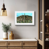 Kenneth Frank Moore - "Black Mountain and Cacti"