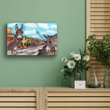 Kenneth Frank Moore - "Donkeys of Oatman Arizona"