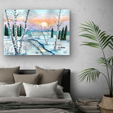 Kenneth Frank Moore - "Frozen Creek"