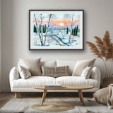 Kenneth Frank Moore - "Frozen Creek"