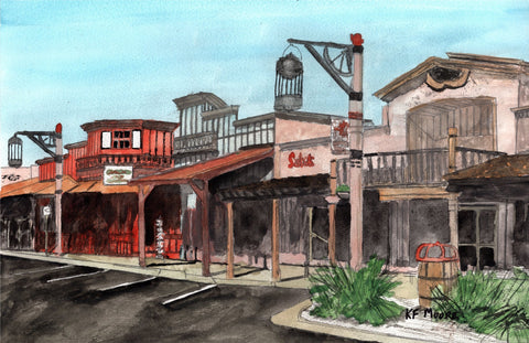 Kenneth Frank Moore - "Old Town Scottsdale"