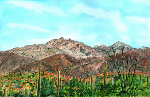 Kenneth Frank Moore - "Mount Lemmon Arizona"