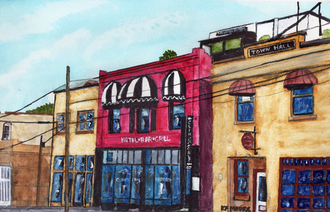 Kenneth Frank Moore - "Streets of Jerome"