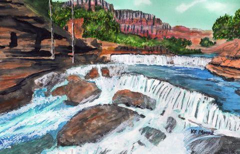 Kenneth Frank Moore - "Oak Creek Sedona"