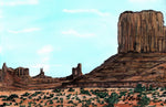 Kenneth Frank Moore - "Mitten Bute Monument Valley"
