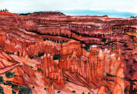 Kenneth Frank Moore - "Bryce Canyon National Park"