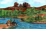 Kenneth Frank Moore - "Taking a Break in Sedona"