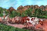 Kenneth Frank Moore - "Munds Wagon Trail Sedona"