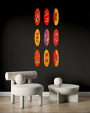 Jackie Beckman - "Snapshots In Ovals #16"