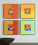 Jackie Beckman - "Snapshots In Squares 3"