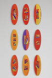 Jackie Beckman - "Snapshots In Ovals 4"
