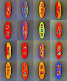 Jackie Beckman - "Snapshots In Ovals 11"