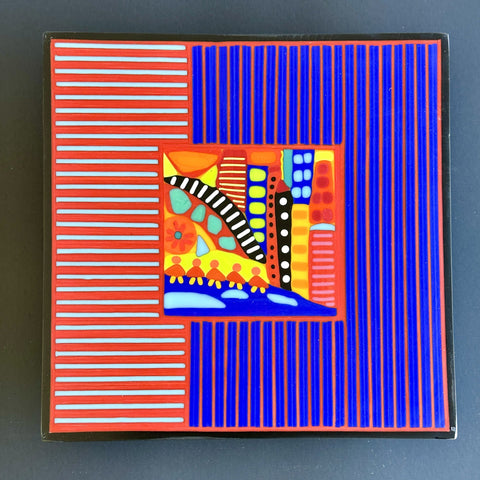 Jackie Beckman - "Snapshots In Squares #6"